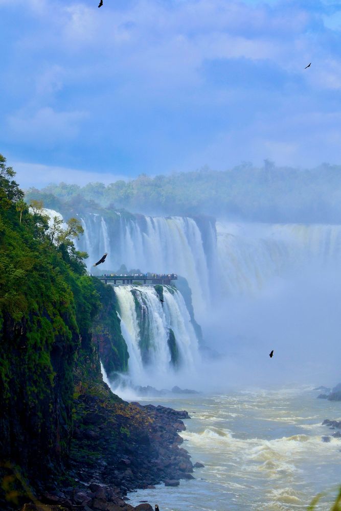 Les chutes d'Iguaçu, Brésil