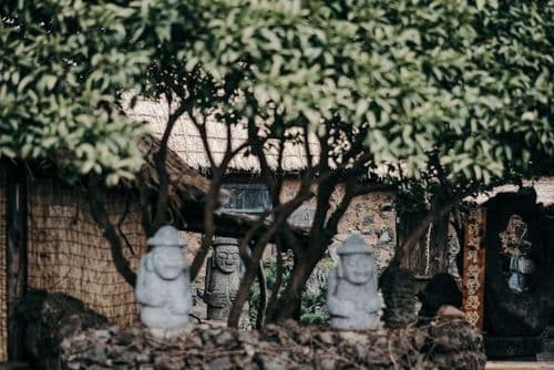 Jeju Island et ses statues